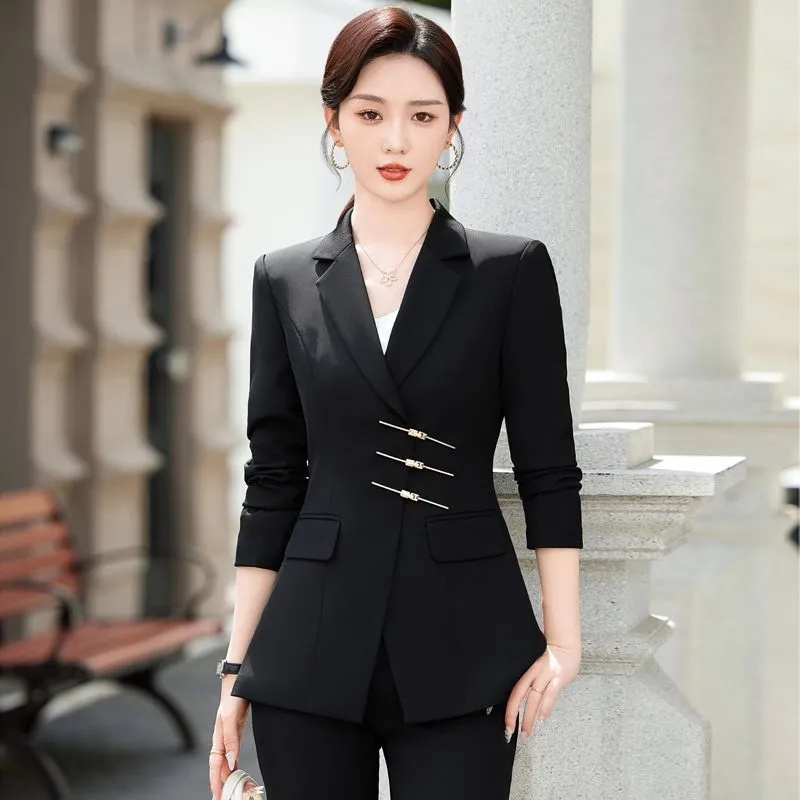 2025 แฟชั่นสีขาวสีแดงสีดําเสื้ - Women Formal Wear Black And White บทวิจารณ์และราคา