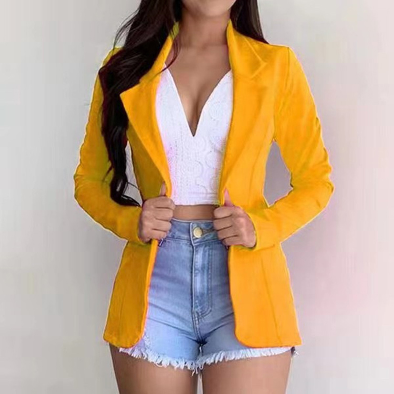 Blazer ผู้หญิง 2024 Blazer อย่ - Women Formal Wear Coat บทวิจารณ์และราคา