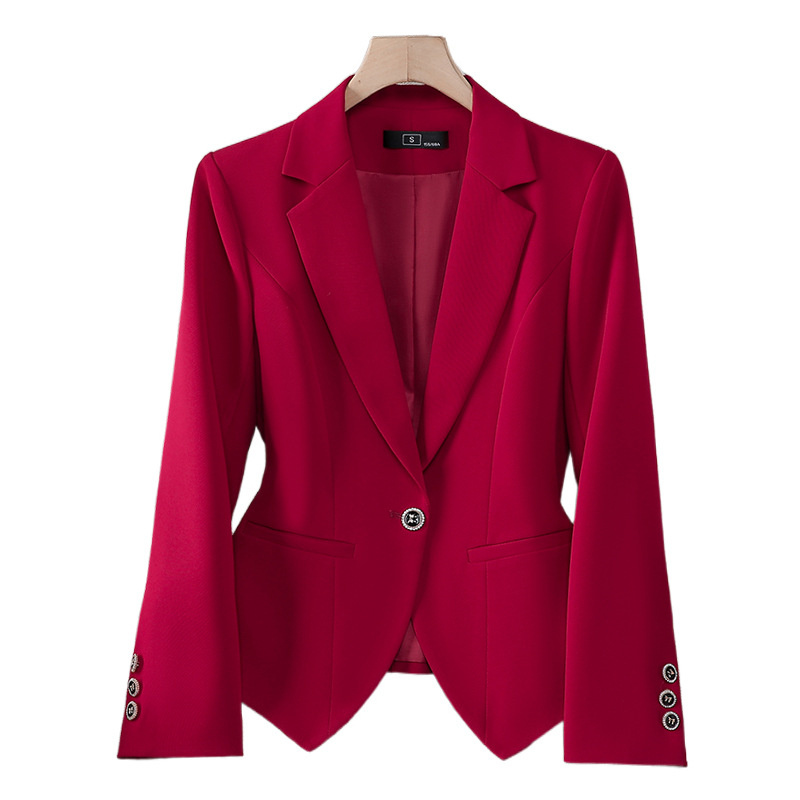 เสื้อเบลเซอร์แฟชั่นใหม่สำหรับผ - Women Formal Wear Coat บทวิจารณ์และราคา