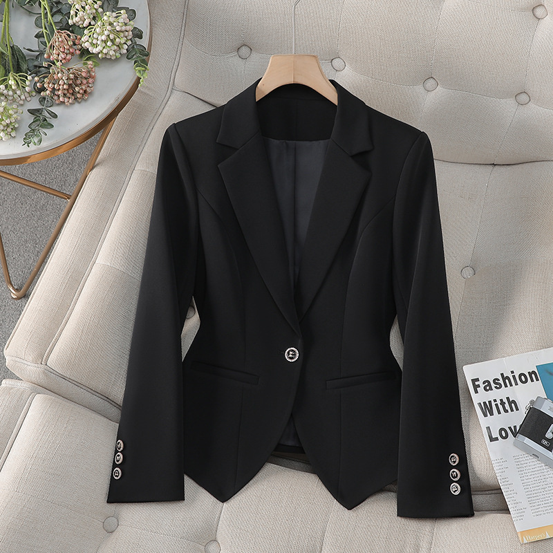 เสื้อเบลเซอร์แฟชั่นใหม่สำหรับผ - Women Formal Wear Coat บทวิจารณ์และราคา