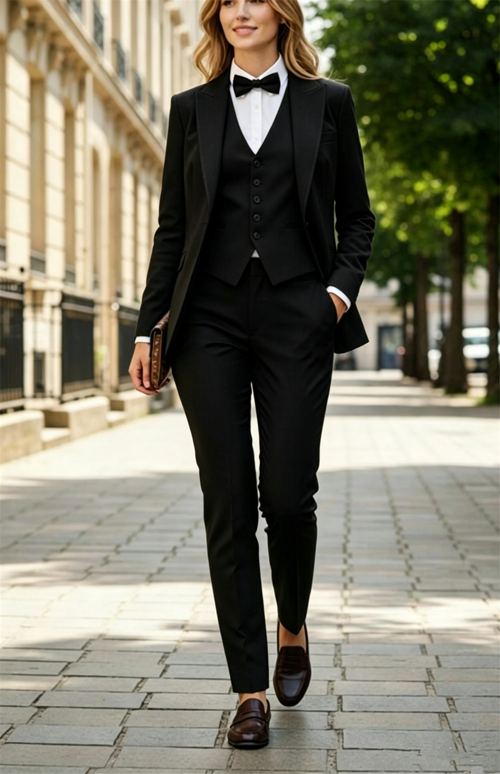 ชุดสูทผู้หญิงสุดหรู สง่างาม สำ - Blazer Set Women Formal บทวิจารณ์และราคา