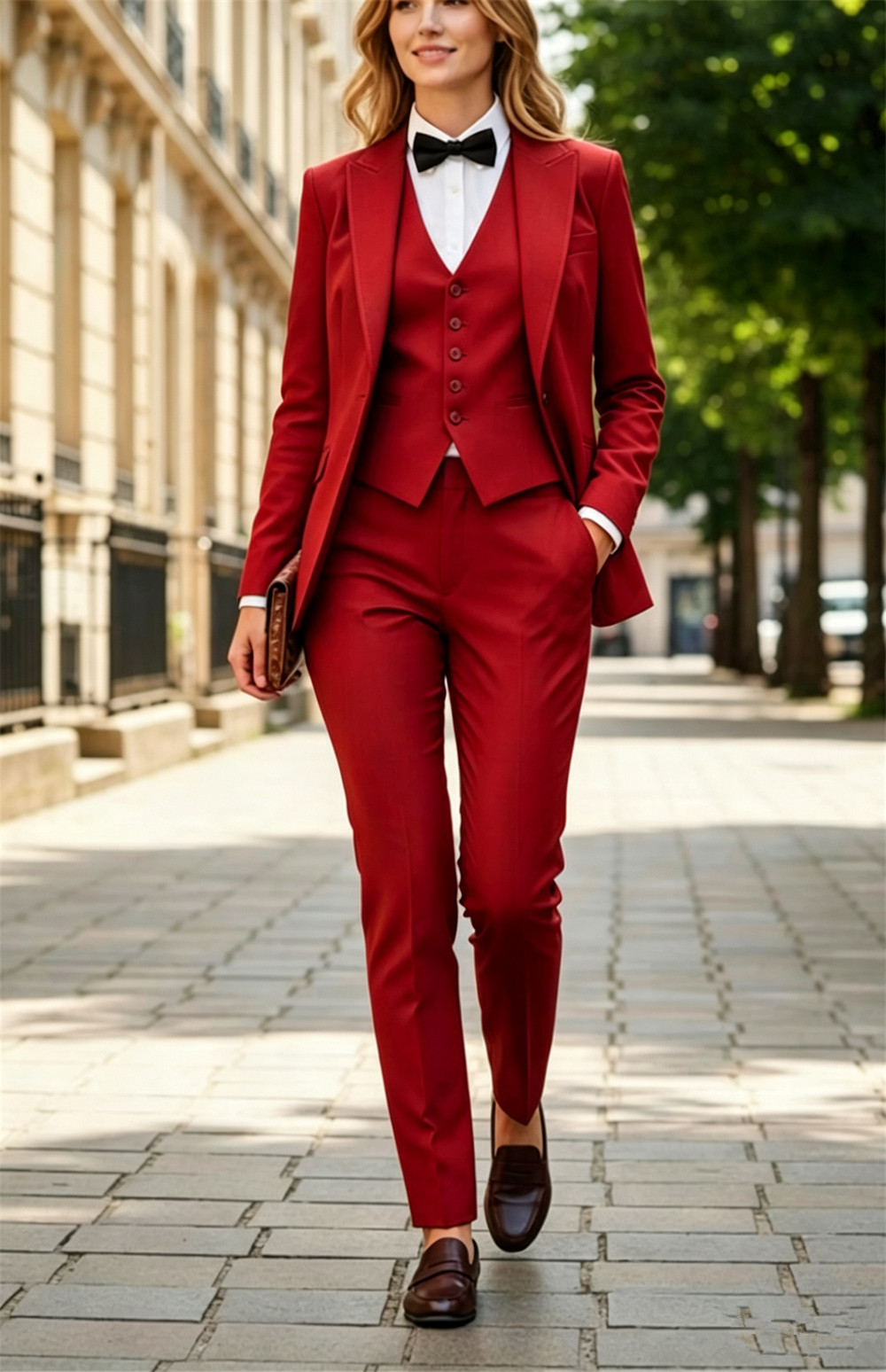 ชุดสูทผู้หญิงสุดหรู สง่างาม สำ - Blazer Set Women Formal บทวิจารณ์และราคา