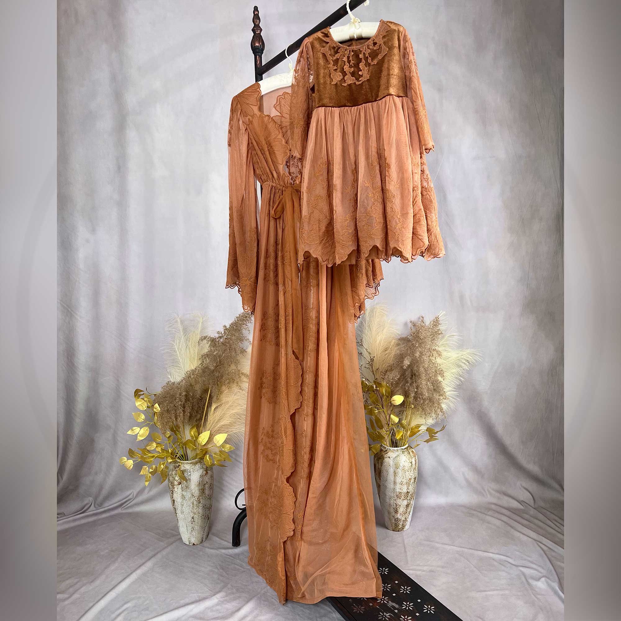 Don & Judy Bohe Tulle ปักลูกไม - Women Formal Wear Photoshoot บทวิจารณ์และราคา