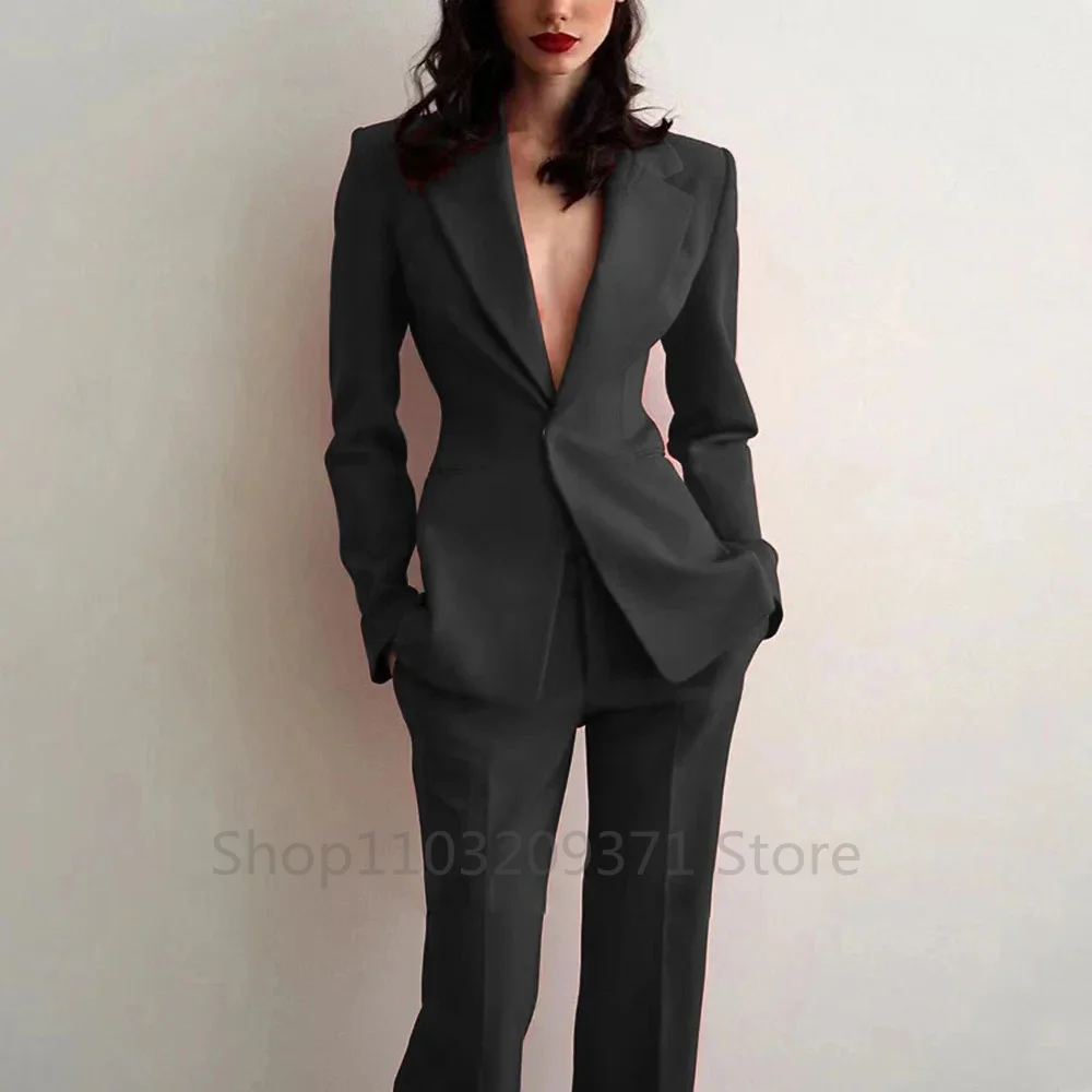 ชุดสูทผู้หญิงสำหรับงานปาร์ตี้  - Blazer Set Women Formal บทวิจารณ์และราคา