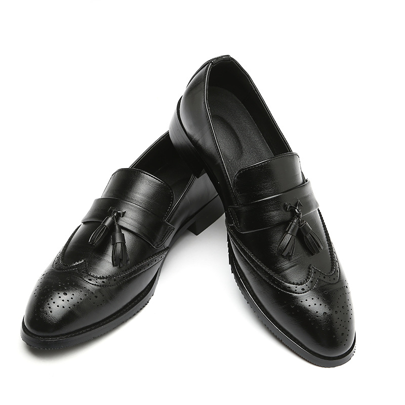 รองเท้าโลฟเฟอร์หนังแท้แบบคลาสส - Women Formal Office Wear Shoes บทวิจารณ์และราคา