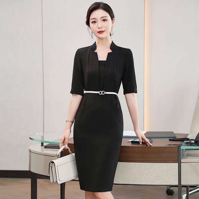 ชุดเดรสทรงเข้ารูปสไตล์สาวออฟฟิ - Women Formal Wear H&M บทวิจารณ์และราคา