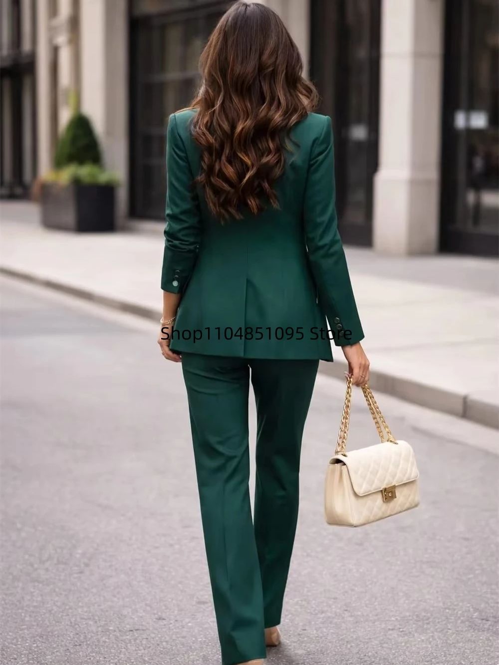 ชุดสูทสีเขียว 3 ชิ้น สำหรับผู้ - Blazer Set Women Formal บทวิจารณ์และราคา