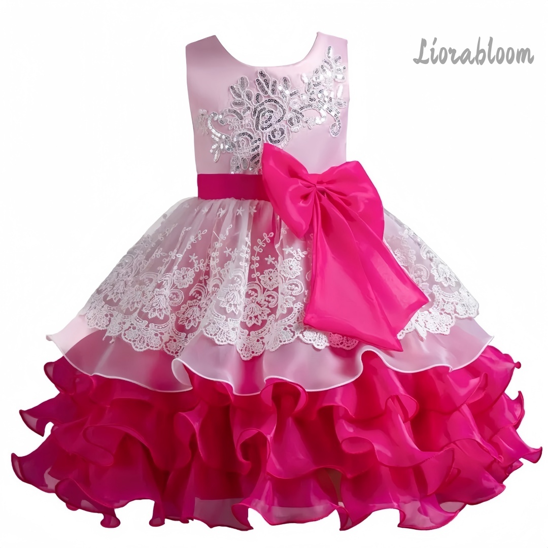 ชุดเดรสเด็กผู้หญิงพร้อมโบว์ขนา - Woman Formal Wear บทวิจารณ์และราคา