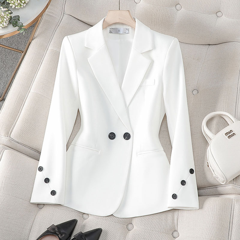 2025 ฤดูใบไม้ผลิใหม่ฤดูใบไม้ร่ - Women Formal Wear Black And White บทวิจารณ์และราคา