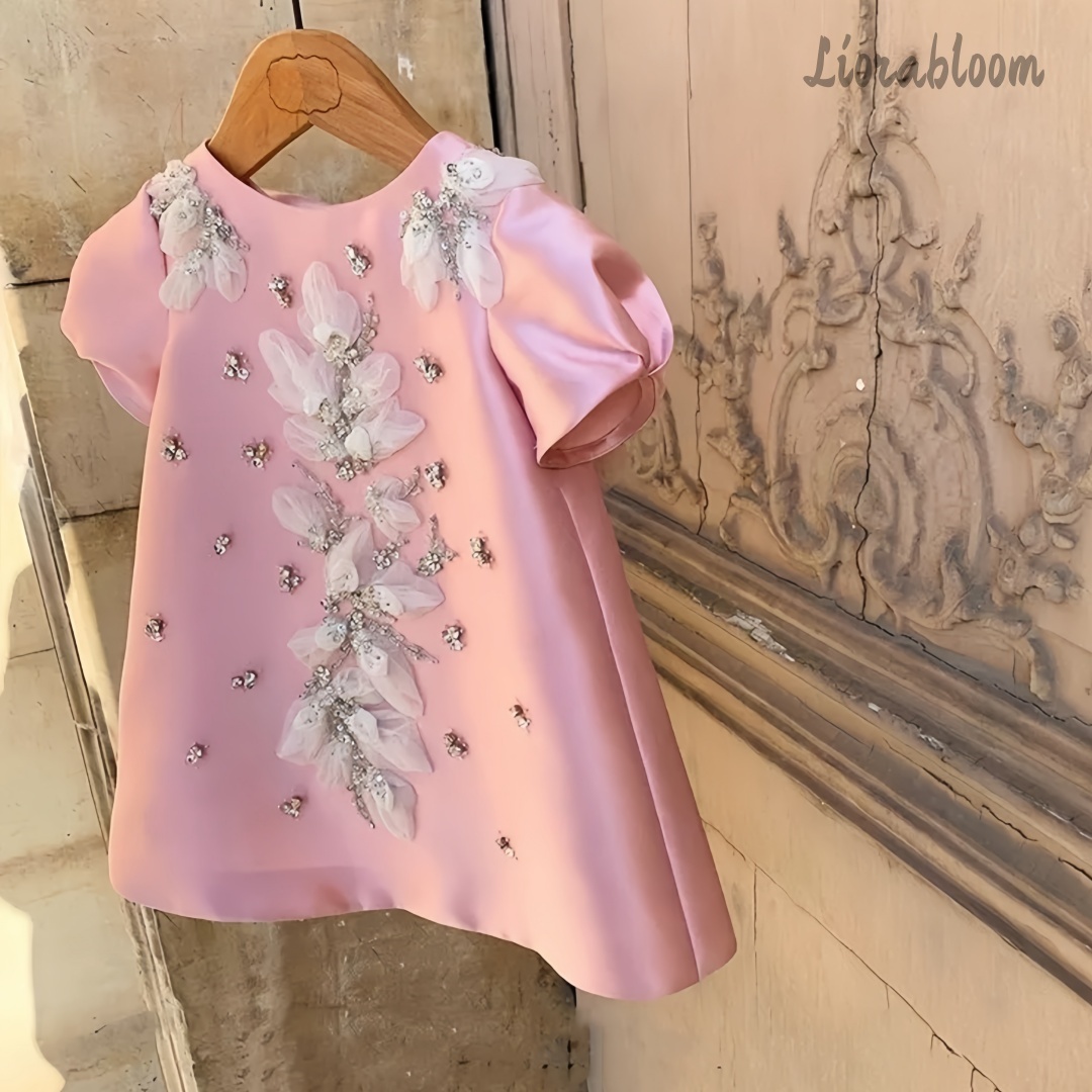 ชุดราตรีเด็กสีชมพูประดับมุกและ - Women Formal Wear H&M บทวิจารณ์และราคา