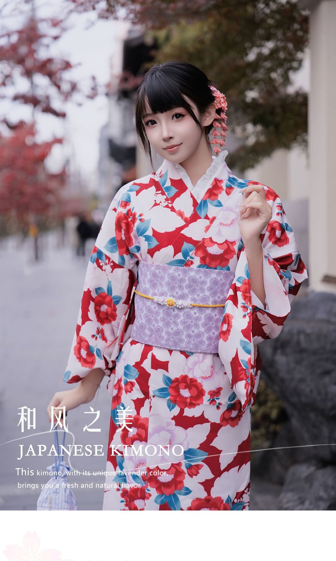 ชุดยูกาตะกิโมโนญี่ปุ่นแบบดั้งเ - Women Formal Wear Photoshoot บทวิจารณ์และราคา