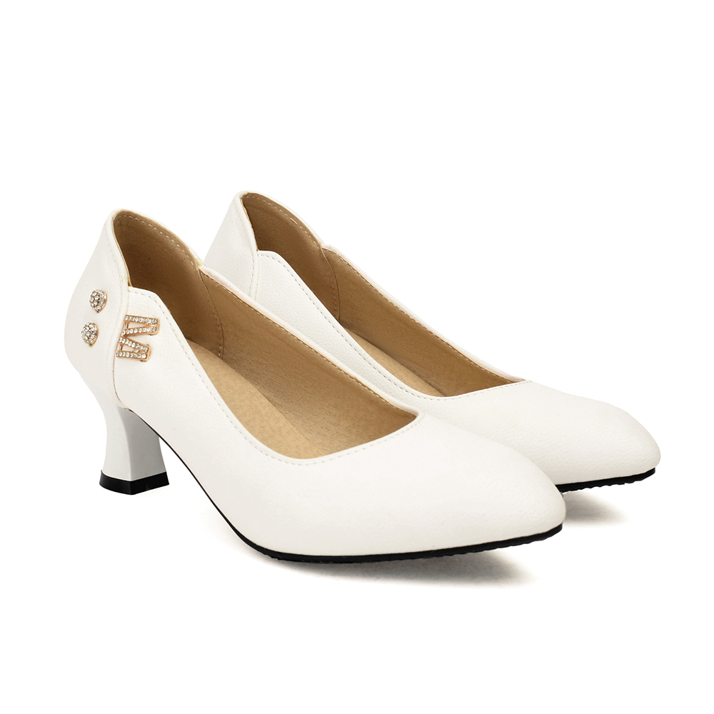 รองเท้าส้นสูงแบบคิตเทนฮีล 5 ซม - Women Formal Office Wear Shoes บทวิจารณ์และราคา