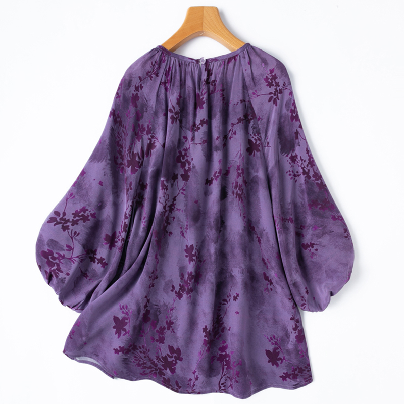 ผู้หญิงผ้าไหมเสื้อ 100% หม่อนC - Silk Blouse Button บทวิจารณ์และราคา