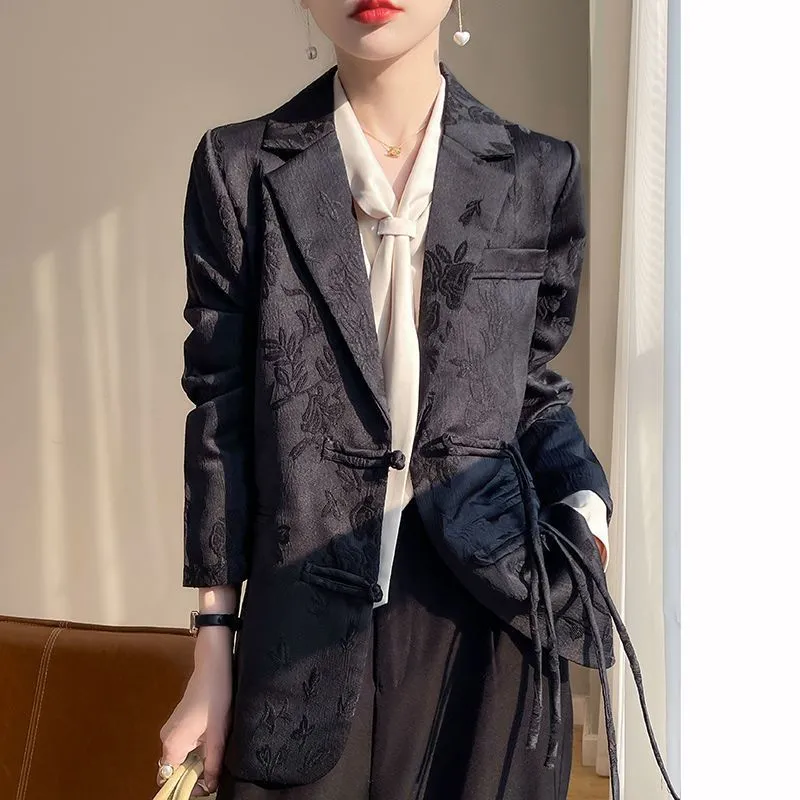 เสื้อแจ็คเก็ตเบลเซอร์สีขาวสำหร - Women Formal Wear Coat บทวิจารณ์และราคา