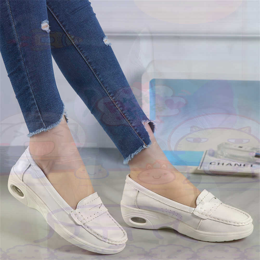 Soft SLIP-ON สตรีขนาดใหญ่รองเท - Elderly Women Formal Wear บทวิจารณ์และราคา