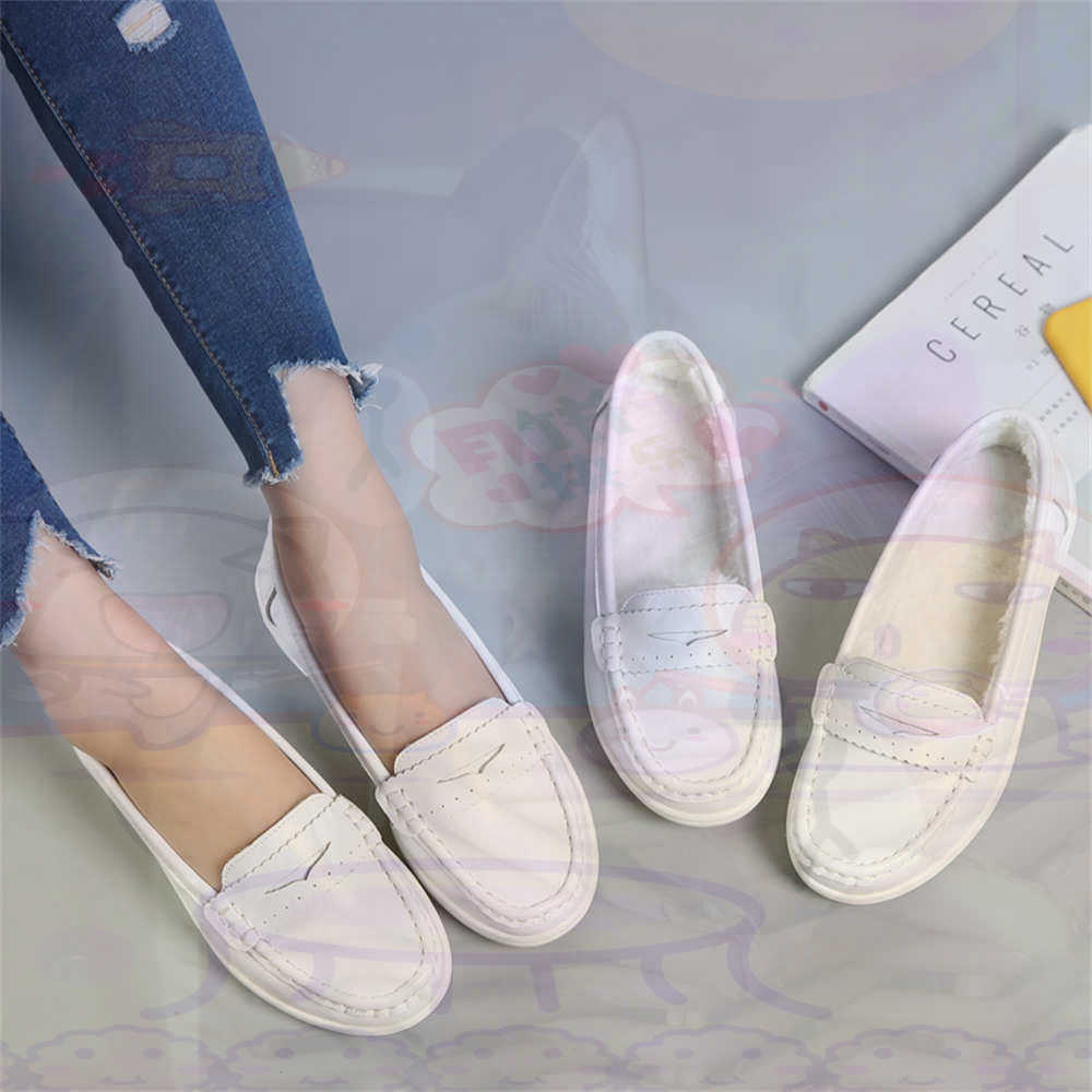 Soft SLIP-ON สตรีขนาดใหญ่รองเท - Elderly Women Formal Wear บทวิจารณ์และราคา