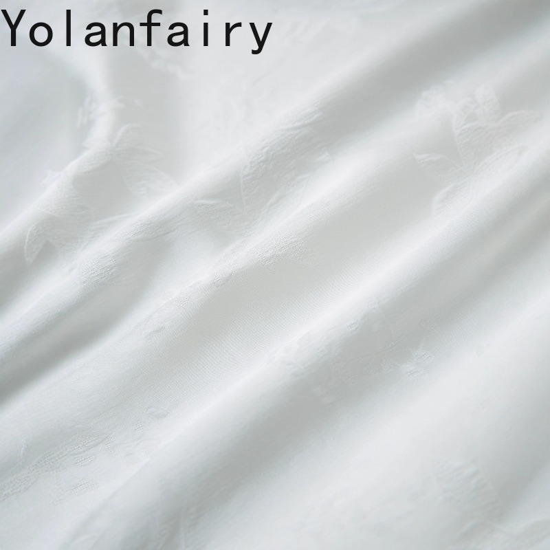 YOLANFAIRY เสื้อเชิ้ตผ้าไหมหม่ - Silk Blouse Button บทวิจารณ์และราคา