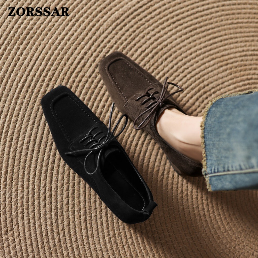 รองเท้าอ็อกซ์ฟอร์ดแบบผูกเชือกท - Women Formal Office Wear Shoes บทวิจารณ์และราคา