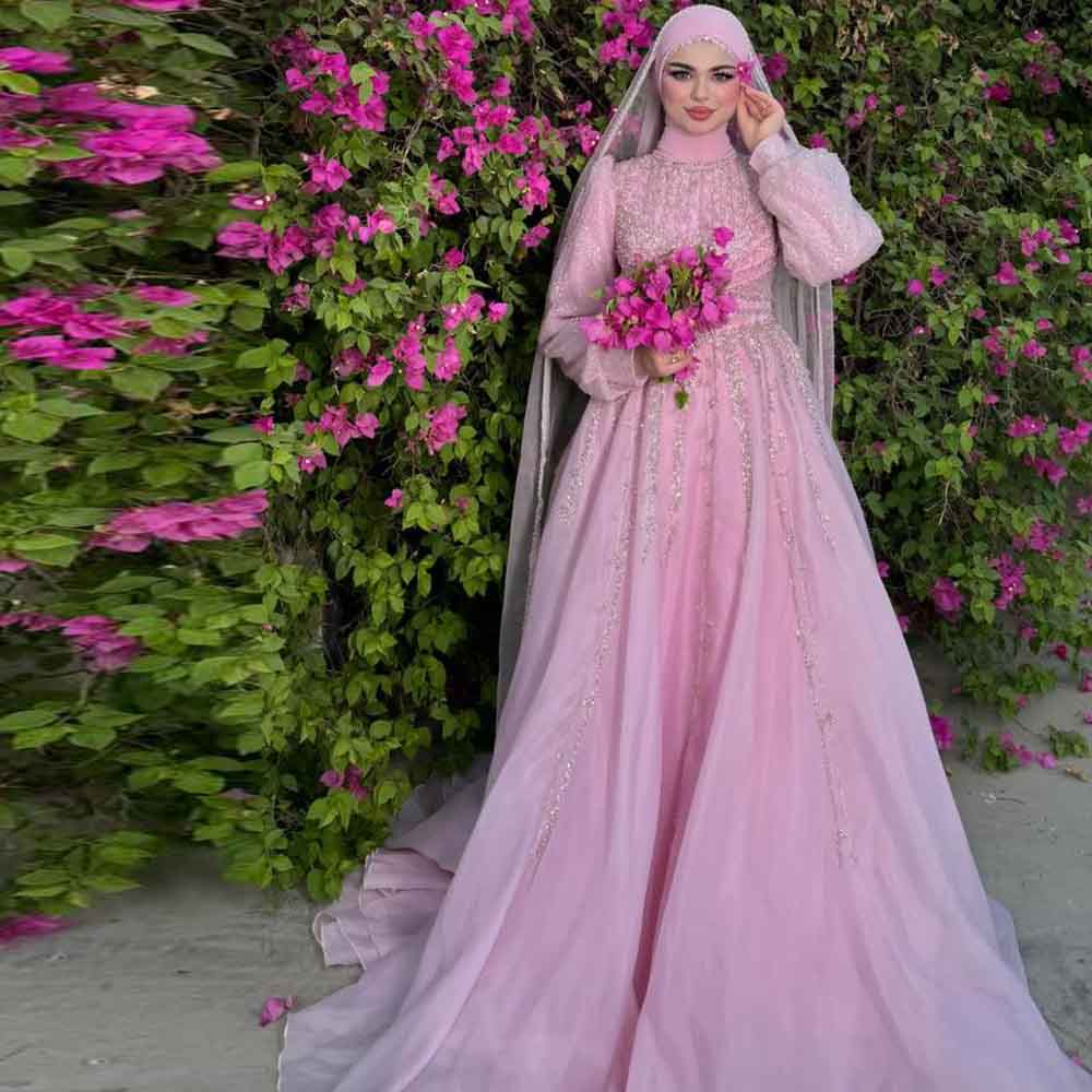 ชุดราตรีอาบายีหรูหราสั่งตัดพิเ - Women Formal Wear Hijab บทวิจารณ์และราคา