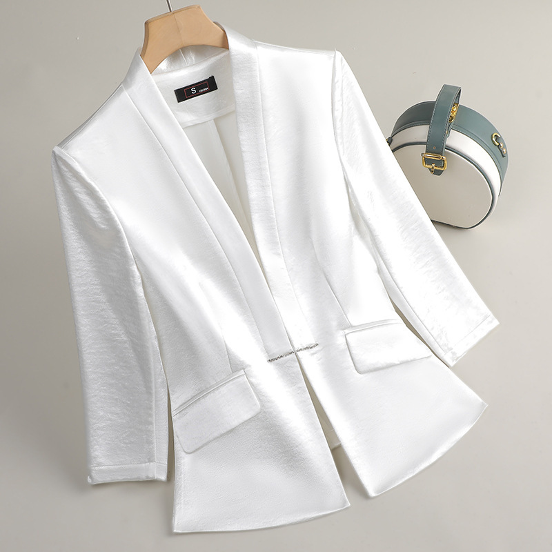 Professional ผู้หญิงสีดําสีขาว - Women Formal Wear Black And White บทวิจารณ์และราคา